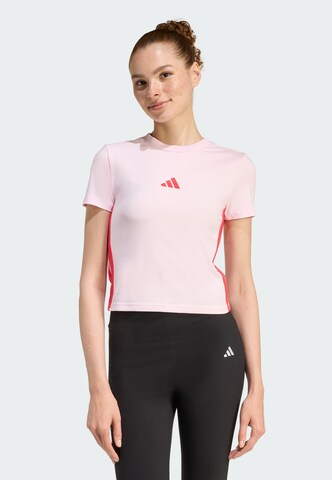 ADIDAS SPORTSWEAR Functioneel shirt 'Essentials' in Roze: voorkant