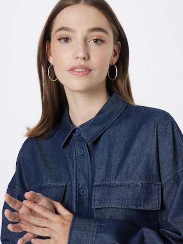 TOM TAILOR Blouse in Blue