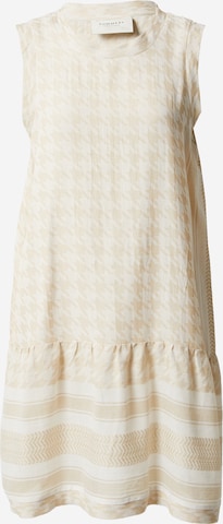 Summery Copenhagen - Vestido en beige: frente