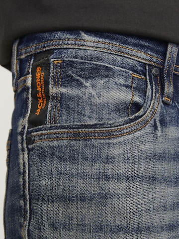 JACK & JONES Slimfit Jeans in Blauw