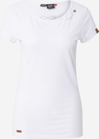 Ragwear T-Shirt 'MINT' in Weiß: predná strana