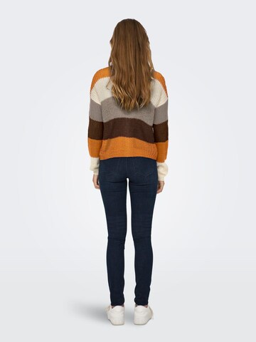 JDY Pullover 'JDYBADUT' in Braun