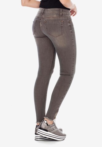 CIPO & BAXX Skinny Jeans 'WD355' in Bruin