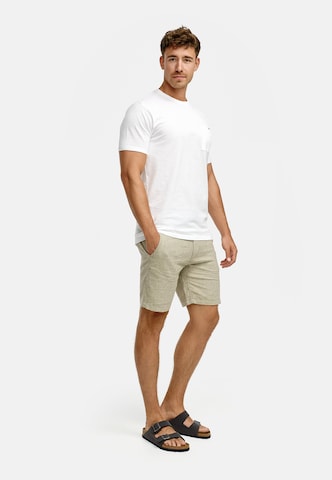 Regular Pantalon 'Erwil' INDICODE JEANS en vert