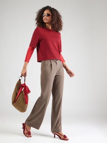 VERO MODA Sveter 'VMSILJE' - Červená