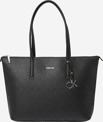 Calvin Klein Nákupní taška 'MUST' – černá: přední strana