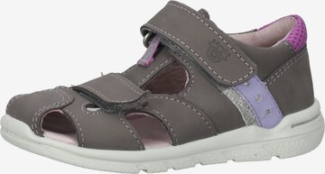 Chaussures ouvertes Pepino en gris : devant