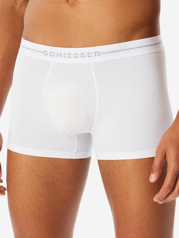 SCHIESSER Boxershorts 'Cotton Flex' in Weiß