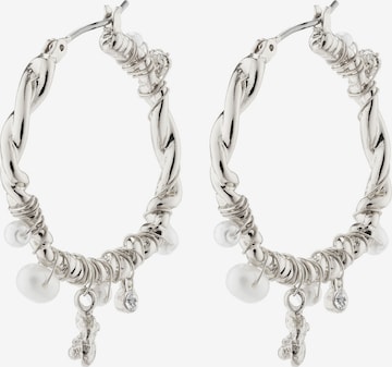 Pilgrim Earrings 'Ana' in Silver: front