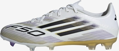 ADIDAS PERFORMANCE Jalkapallokengät 'F50 League' värissä kullankeltainen / viininpunainen / musta / valkoinen, Tuotenäkymä