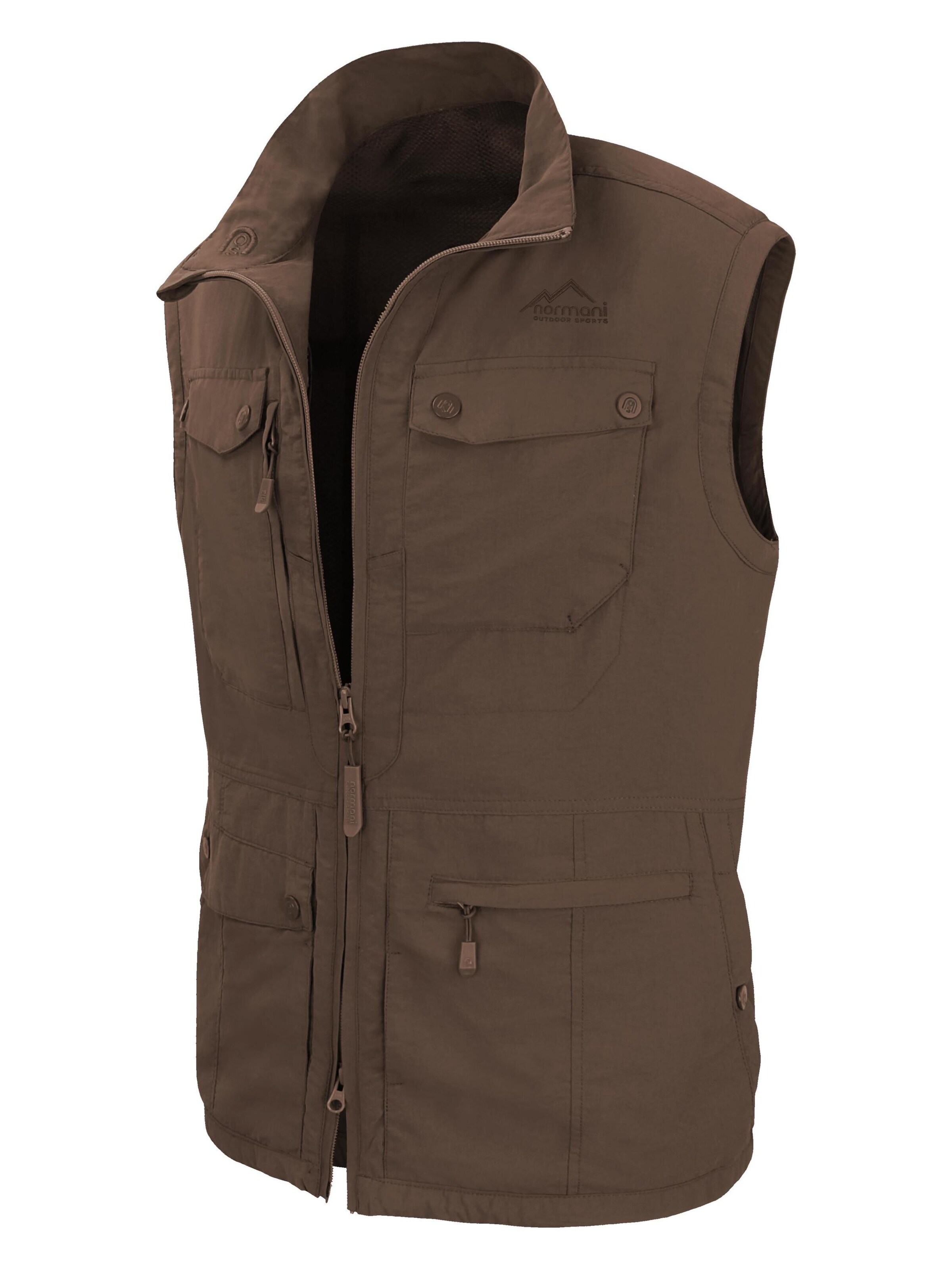 normani Sports vest 'Kudu' in Brown