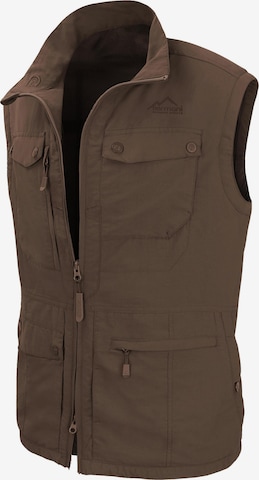 Gilet de sport 'Kudu' normani en marron