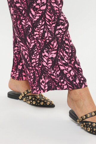 MIAMODA Wide Leg Hose in Pink