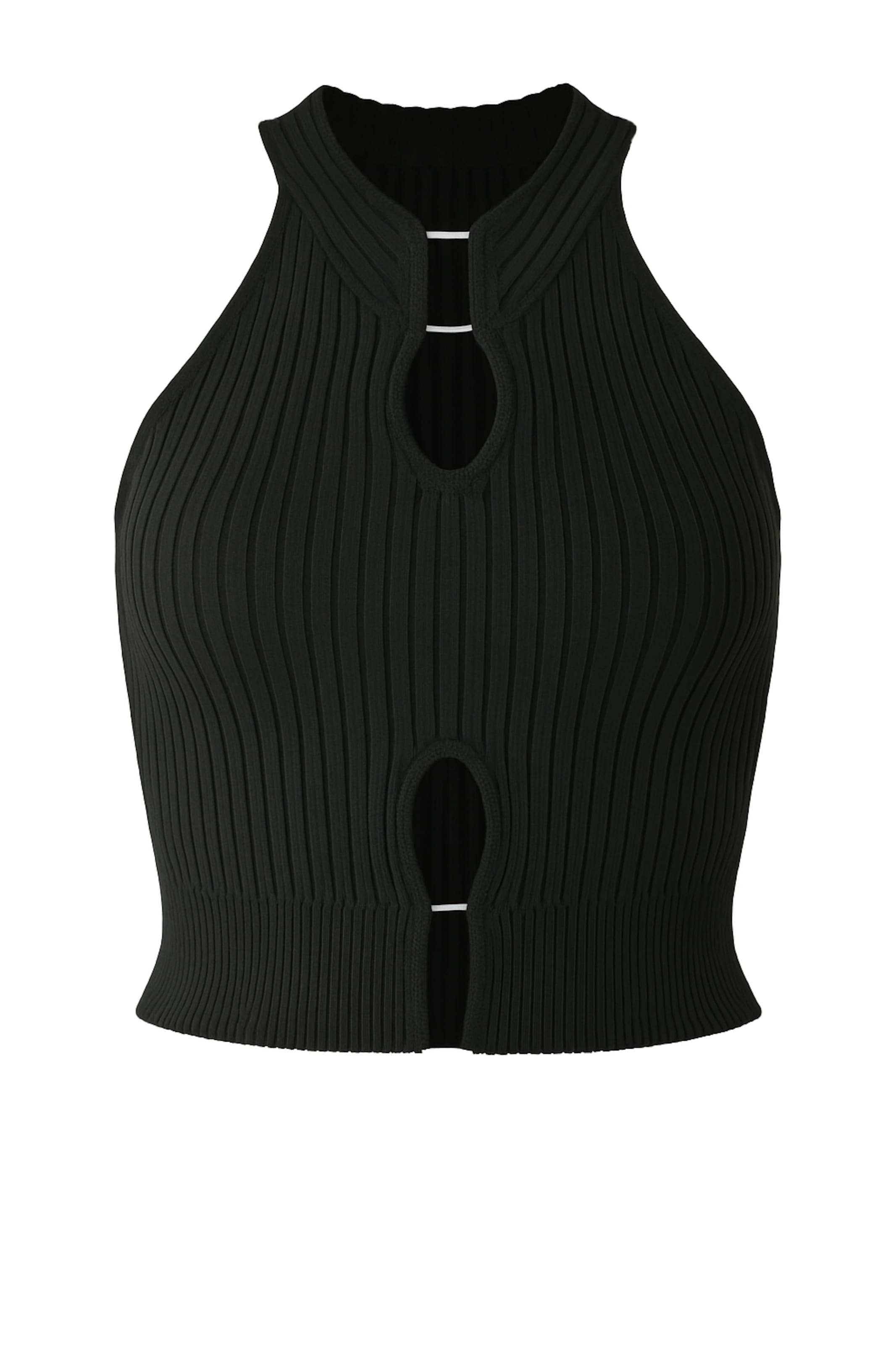 WOMAN VISION Top in Black: front