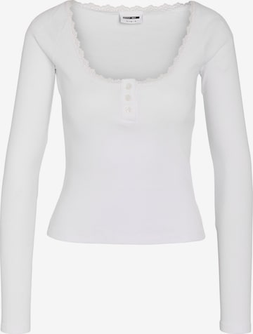Noisy may - Camiseta 'NMMaya' en blanco: frente