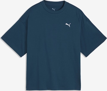T-Shirt fonctionnel PUMA en bleu : devant