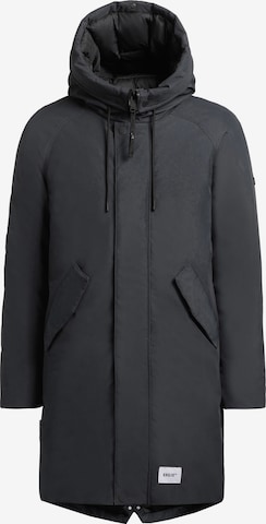 Parka d’hiver 'Anth2' khujo en noir : devant