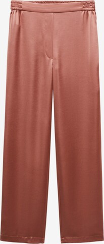 MANGO Loose fit Pants 'Massim' in Pink: front