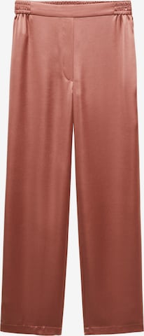 MANGO Loosefit Broek 'Massim' in Roze: voorkant