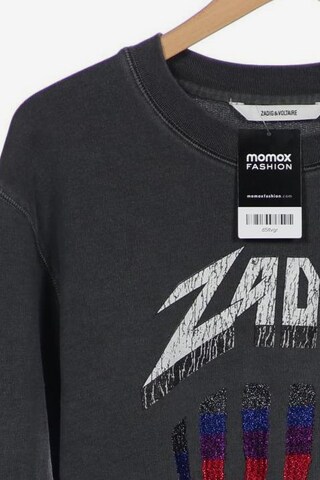 Zadig & Voltaire Sweatshirt & Zip-Up Hoodie in M in Grey