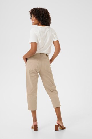 Regular Pantalon 'Berta' Cream en beige