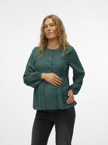 Camicia da donna 'MLMaria Lia' di MAMALICIOUS in verde