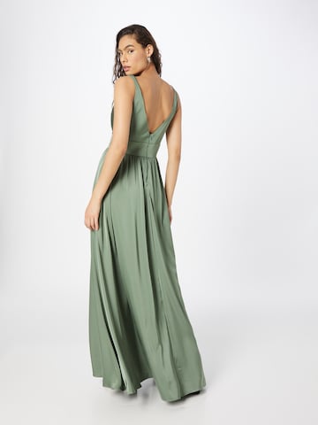 Robe de soirée mascara en vert