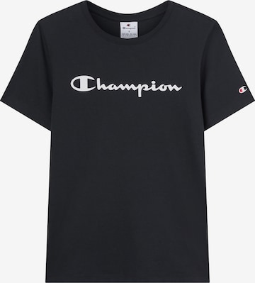 Champion Authentic Athletic Apparel Shirt in Zwart: voorkant