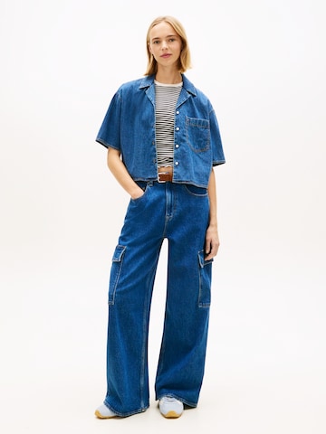 Camicia da donna di Tommy Jeans in blu