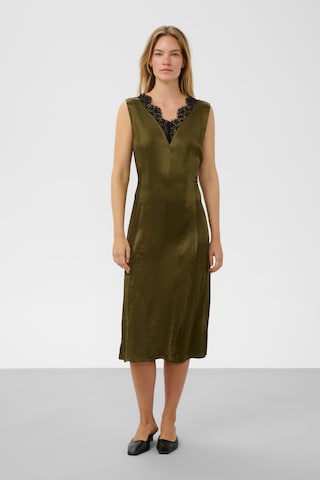 SOAKED IN LUXURY Kleid 'Irini Lace' in Braun