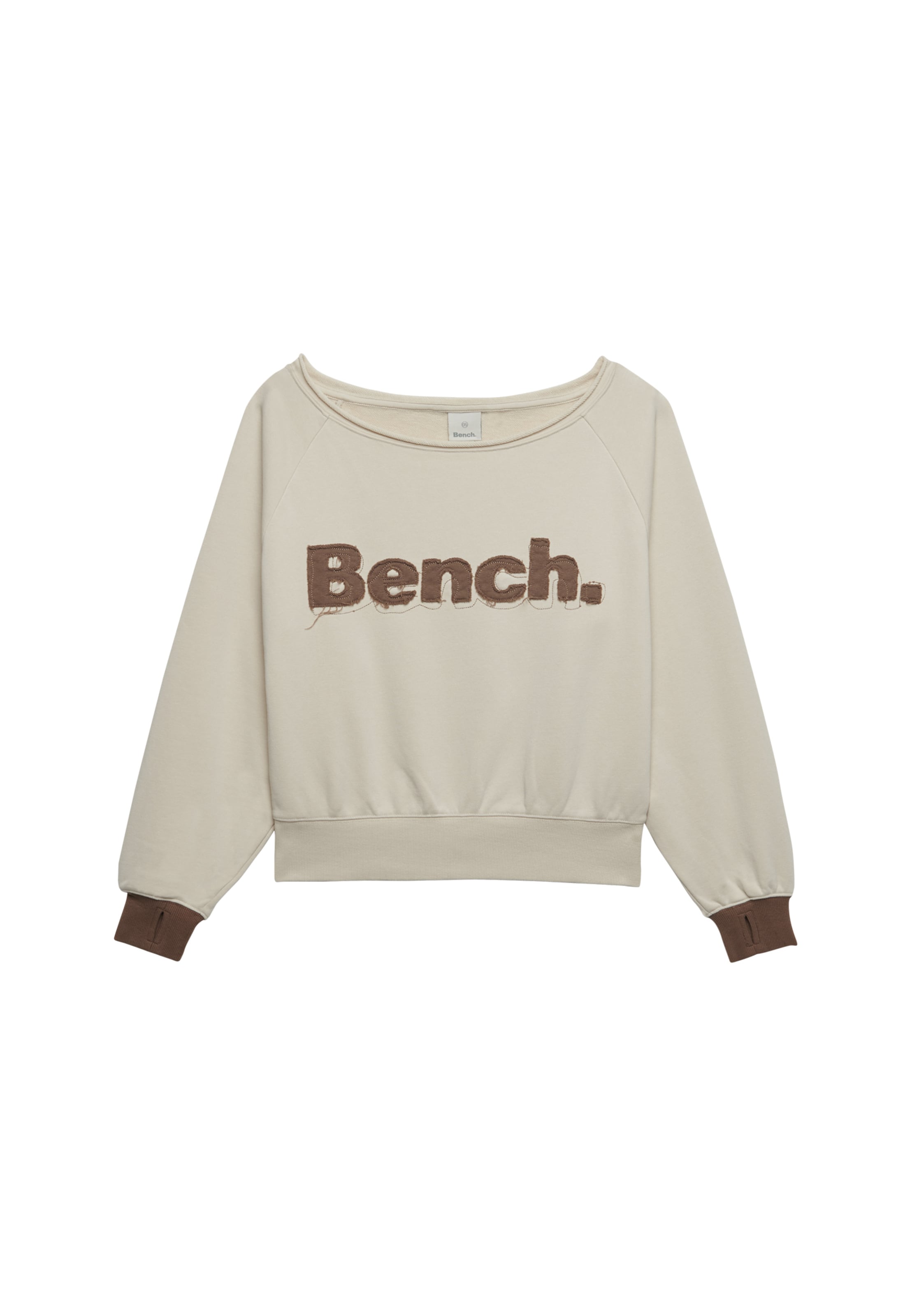Sweat-shirt 'Bench X Superdry & Co' BENCH en marron : devant