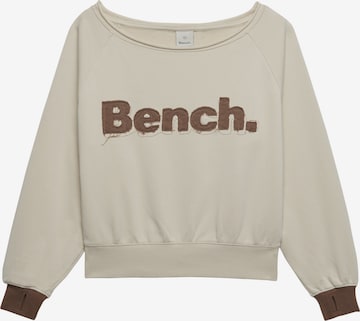 Sweat-shirt 'Bench X Superdry & Co' BENCH en marron : devant