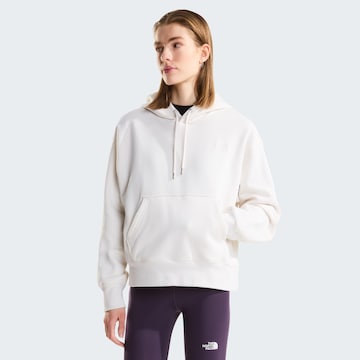 Felpa 'ESSENTIAL SIMPLE DOME' di THE NORTH FACE in bianco: frontale