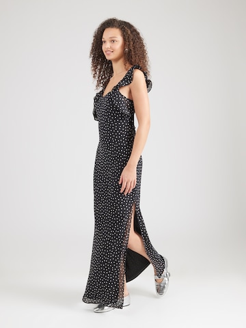 TOPSHOP - Vestido 'MANA' em preto: frente