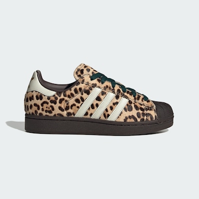 ADIDAS ORIGINALS Platform trainers 'Superstar II' in Ivory / Cappuccino / Dark brown / Dark green, Item view