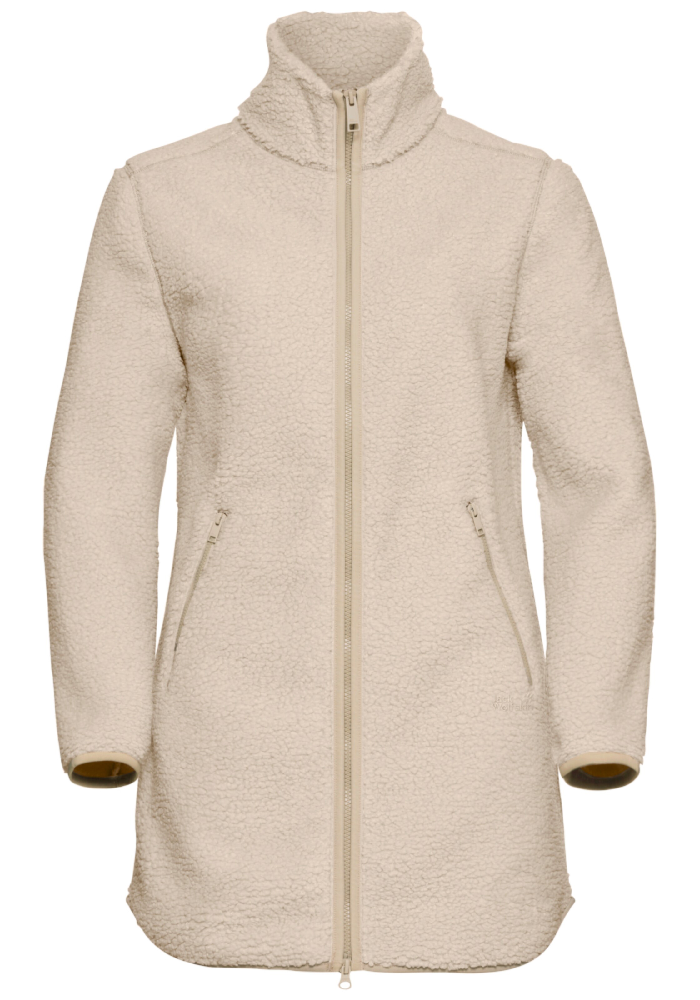 JACK WOLFSKIN Winter Coat in White: front