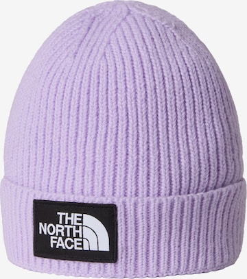purpurinė THE NORTH FACE Megzta kepurė: priekis