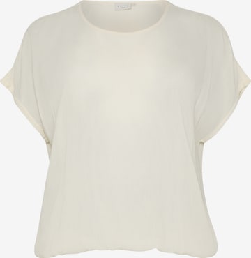 KAFFE CURVE Bluse 'KC Ami' i hvid: forside