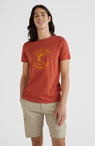 O'NEILL T-Shirt 'Explore' in Rot: predná strana
