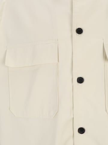 Calvin Klein Big & Tall Regular fit Button Up Shirt in Beige