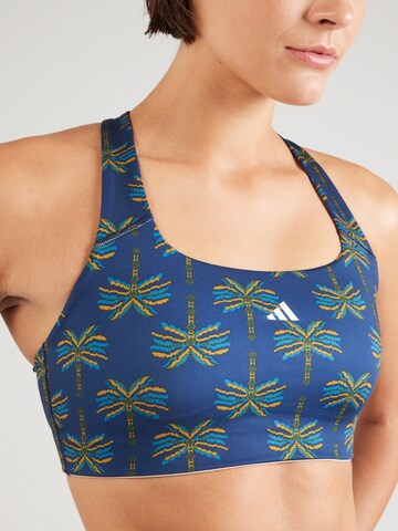 Bustier Soutien-gorge de sport 'Adidas x FARM Rio' ADIDAS PERFORMANCE en bleu