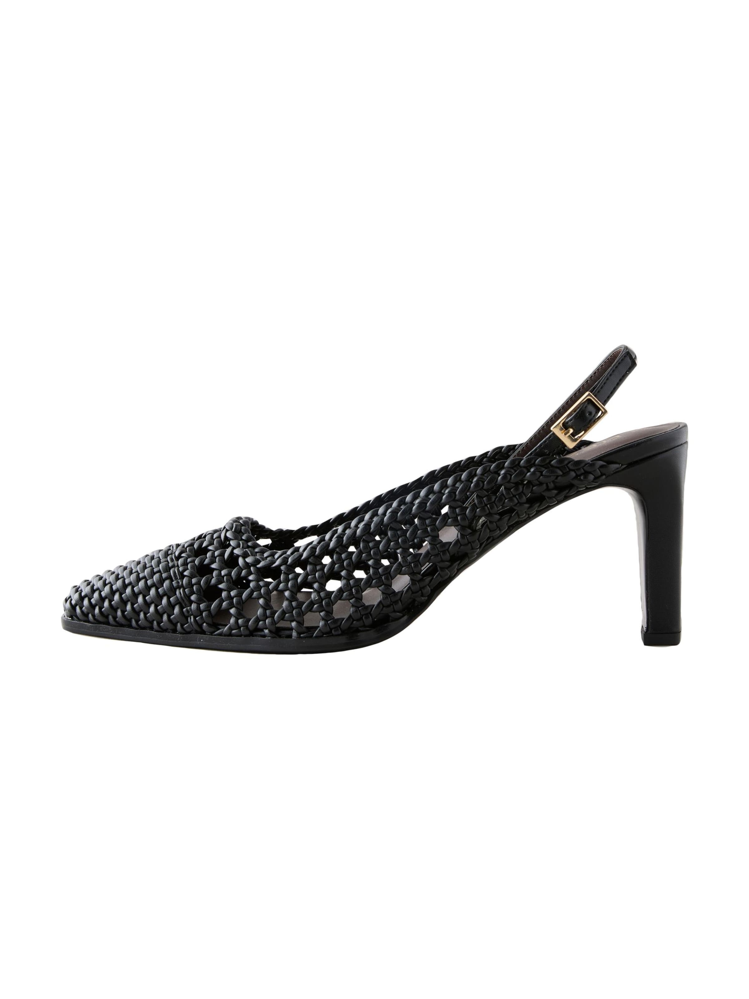Next Slingpumps 'Forever Comfort' in Zwart: voorkant