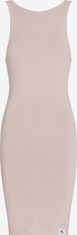 Calvin Klein Jeans Knitted dress in Pink: front