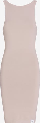 Calvin Klein Jeans Knitted dress in Pink: front