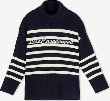 Lola CasademuntPulover - plava boja: prednji dio