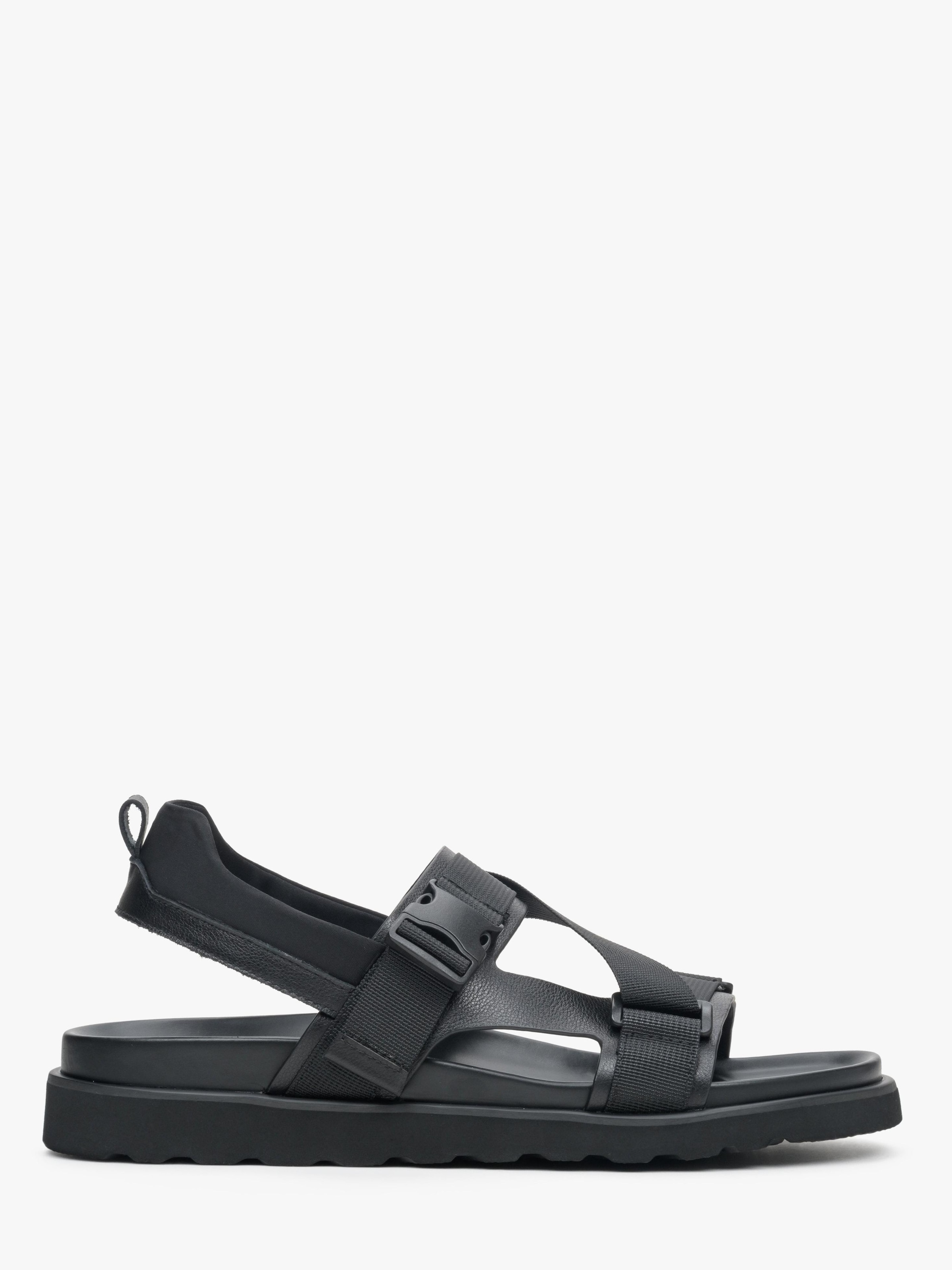Sandales '901-1' Estro en noir : devant