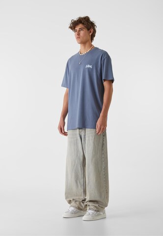 Lost Youth Shirt 'Amalfi Dreamscape' in Blue