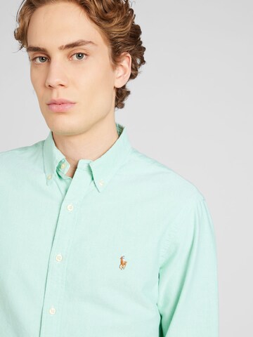 Polo Ralph Lauren - Ajuste estrecho Camisa en verde