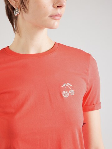 ONLY Shirt 'Gitte' in Red