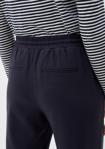 s.Oliver Tapered Broek in Blauw